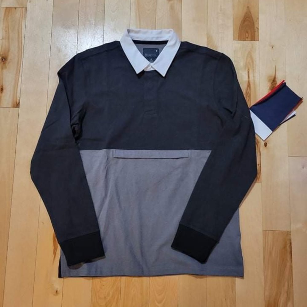 Men's Long Sleeve Modern Pullover Shirt